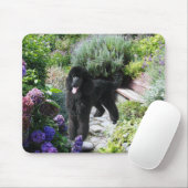 Tapis De Souris Jardin Mousepad de caniche (Avec souris)
