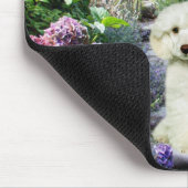 Tapis De Souris Jardin Mousepad de caniche (Coin)