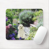 Tapis De Souris Jardin Mousepad de caniche (Avec souris)