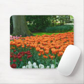 Tapis De Souris Jardin Mousepad de tulipe (Avec souris)