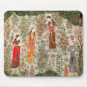 Tapis De Souris Jardin persan, XVème siècle (la semaine sur le