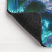 Tapis De Souris Jardin sur le toit de l'immeuble (Coin)