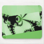 Tapis De Souris Jardin vert fractal (Devant)