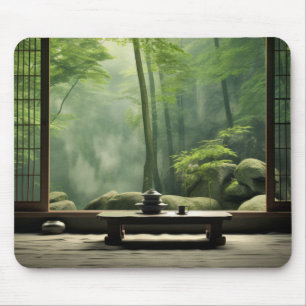 Tapis De Souris Jardin zen Nature paisible