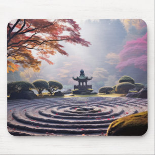 Tapis De Souris Jardin zen Nature paisible