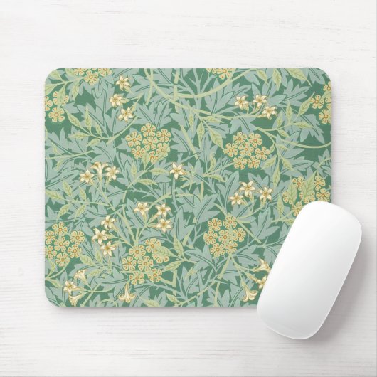 Tapis De Souris Jasmin par William Morris (Avec souris)