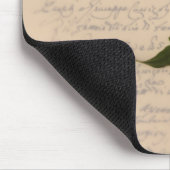 Tapis De Souris jasmine sur l'ancienne écriture manuscrite mousepa (Coin)