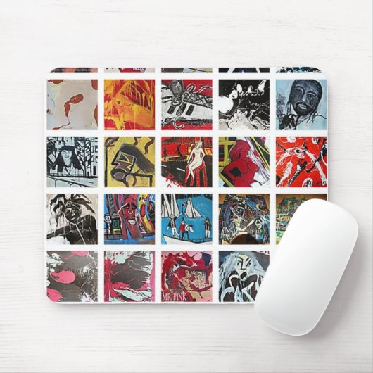 TAPIS DE SOURIS JASON JENKINS EN DIRECT ! ACRYLIQUE SUR TOUT (Avec souris)