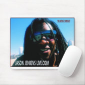 TAPIS DE SOURIS JASON JENKINS LIVE.COM (Avec souris)