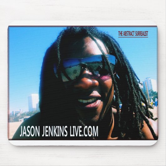TAPIS DE SOURIS JASON JENKINS LIVE.COM (Devant)