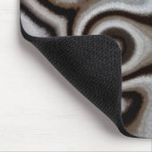 Tapis De Souris Jasper pierre noir et blanc (Coin)