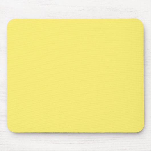 Tapis De Souris "Jaune clair" (Devant)