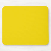 Tapis De Souris Jaune clair solide (Devant)