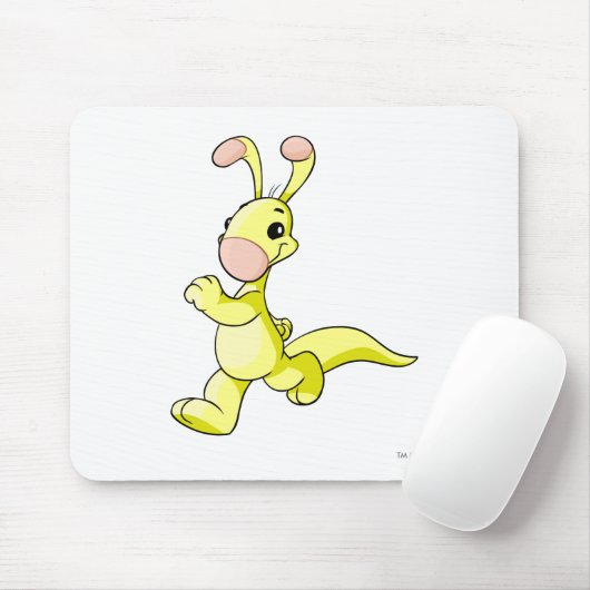 Tapis De Souris Jaune de Blumaroo (Avec souris)