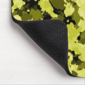 Tapis de souris jaune de camouflage (Coin)