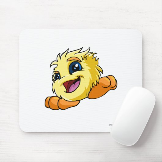 Tapis De Souris Jaune de JubJub (Avec souris)