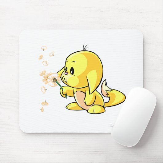 Tapis De Souris Jaune de Kacheek (Avec souris)