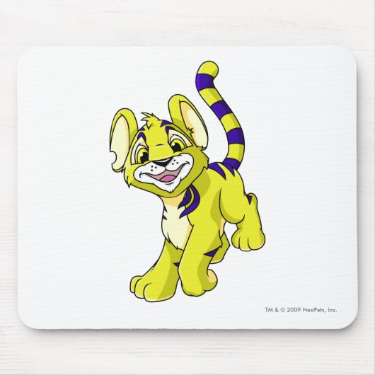 Tapis De Souris Jaune de Kougra (Devant)