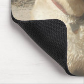 Tapis de souris jaune de labrador retriever (Coin)