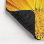 Tapis de souris jaune de marguerite (Coin)