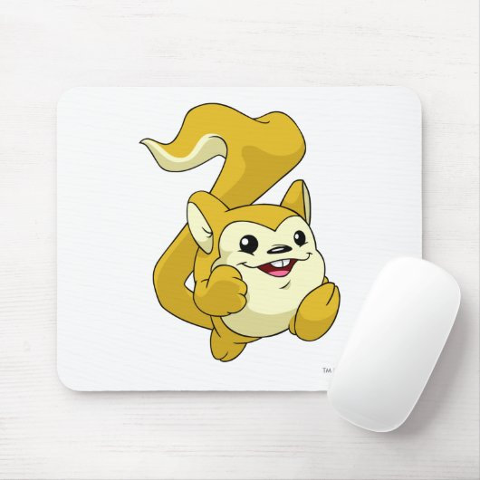 Tapis De Souris Jaune de Meerca (Avec souris)