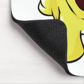 Tapis De Souris Jaune de Poogle (Coin)