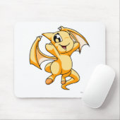 Tapis De Souris Jaune de Shoyru (Avec souris)