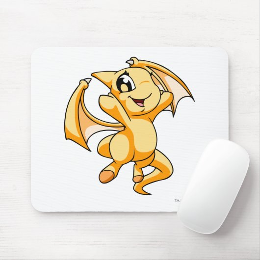 Tapis De Souris Jaune de Shoyru (Avec souris)