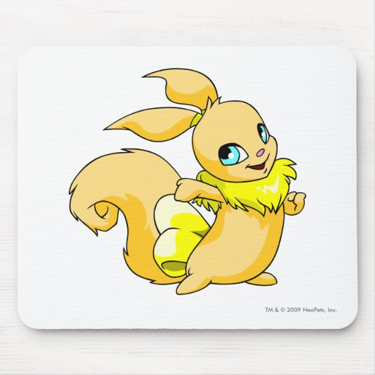 Tapis De Souris Jaune d'Usul (Devant)