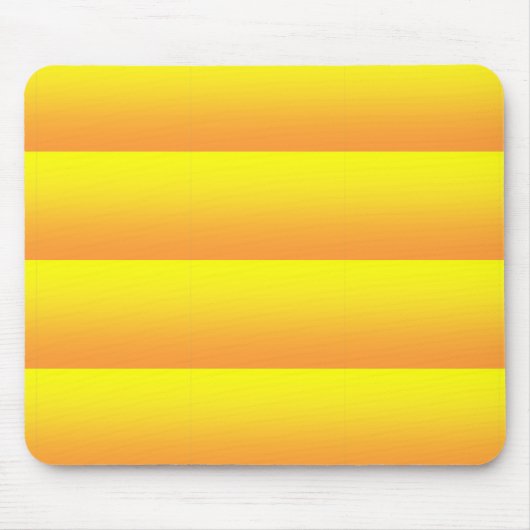 Tapis De Souris Jaune soleil Two Tone (Devant)