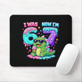 Tapis De Souris J'avais 6 ans j'ai 7 ans anniversaire 67 mème kaij (Avec souris)