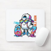 Tapis De Souris J'avais 6 ans j'ai 7 ans anniversaire baseball gar (Avec souris)