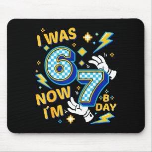 Tapis De Souris J'avais 6 ans maintenant j'ai 7 ans anniversaire d