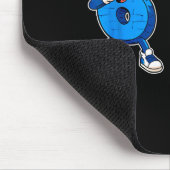 Tapis De Souris J'avais 6 ans maintenant j'ai 7 ans drôle six sept (Coin)