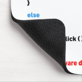 Tapis De Souris JavaScript Mousepad. Unique(développeur logiciel) (Coin)