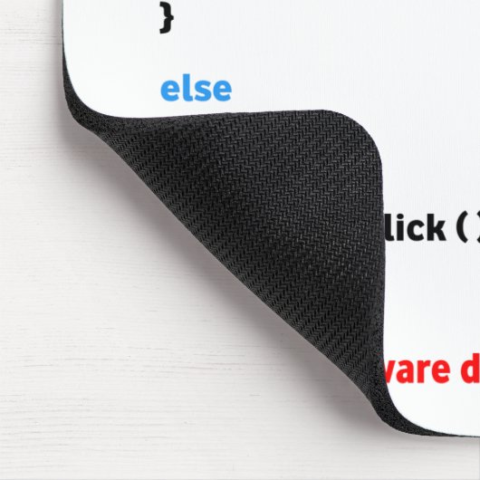 Tapis De Souris JavaScript Mousepad. Unique(développeur logiciel) (Coin)