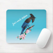 Tapis De Souris Jay Mousepad de Steller (Avec souris)