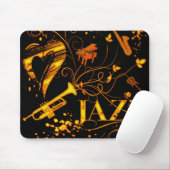 TAPIS DE SOURIS JAZZ (Avec souris)