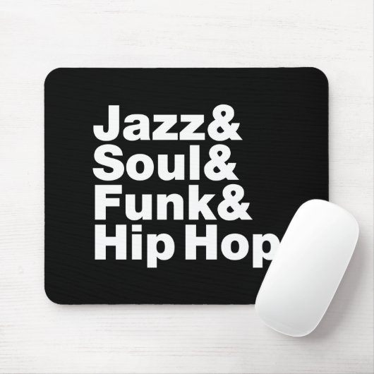 Tapis De Souris Jazz & Soul & Funk & Hip hop (Avec souris)