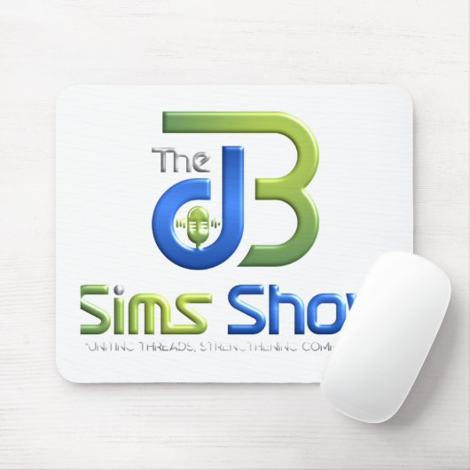 Tapis De Souris "JB Sims Inspirational Workspace Mousepad : (Avec souris)