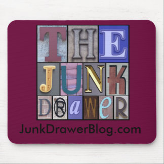 Tapis De Souris JDLogo, JunkDrawerBlog.com