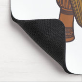 Tapis De Souris Je battrais du tambour plutôt (Coin)