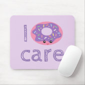 Tapis De Souris Je beigne soins kawaii mignon drôle doughnut pun h (Avec souris)
