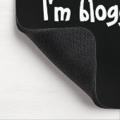 Tapis De Souris Je blogue ceci ! (Coin)