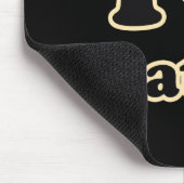 Tapis De Souris Je coeur Anatomie Science Super Geek Enseignant (Coin)