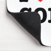 Tapis De Souris Je Coeur Mon Corgi Mousepad (Coin)