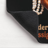 Tapis De Souris Je Comprends L'Ignorance Des Baskets Et Des Perles (Coin)