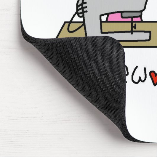 Tapis De Souris Je couds (Coin)