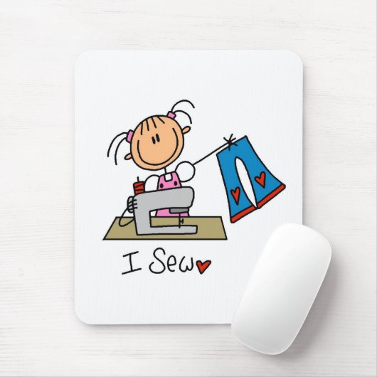 Tapis De Souris Je couds (Avec souris)