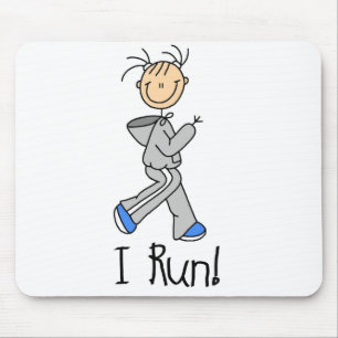 Tapis De Souris Je cours Mousepad